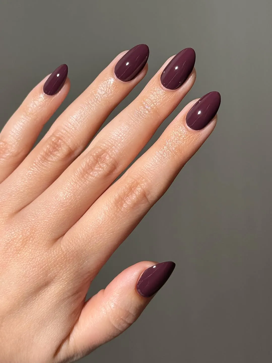 Plum Wine Autumn Nails