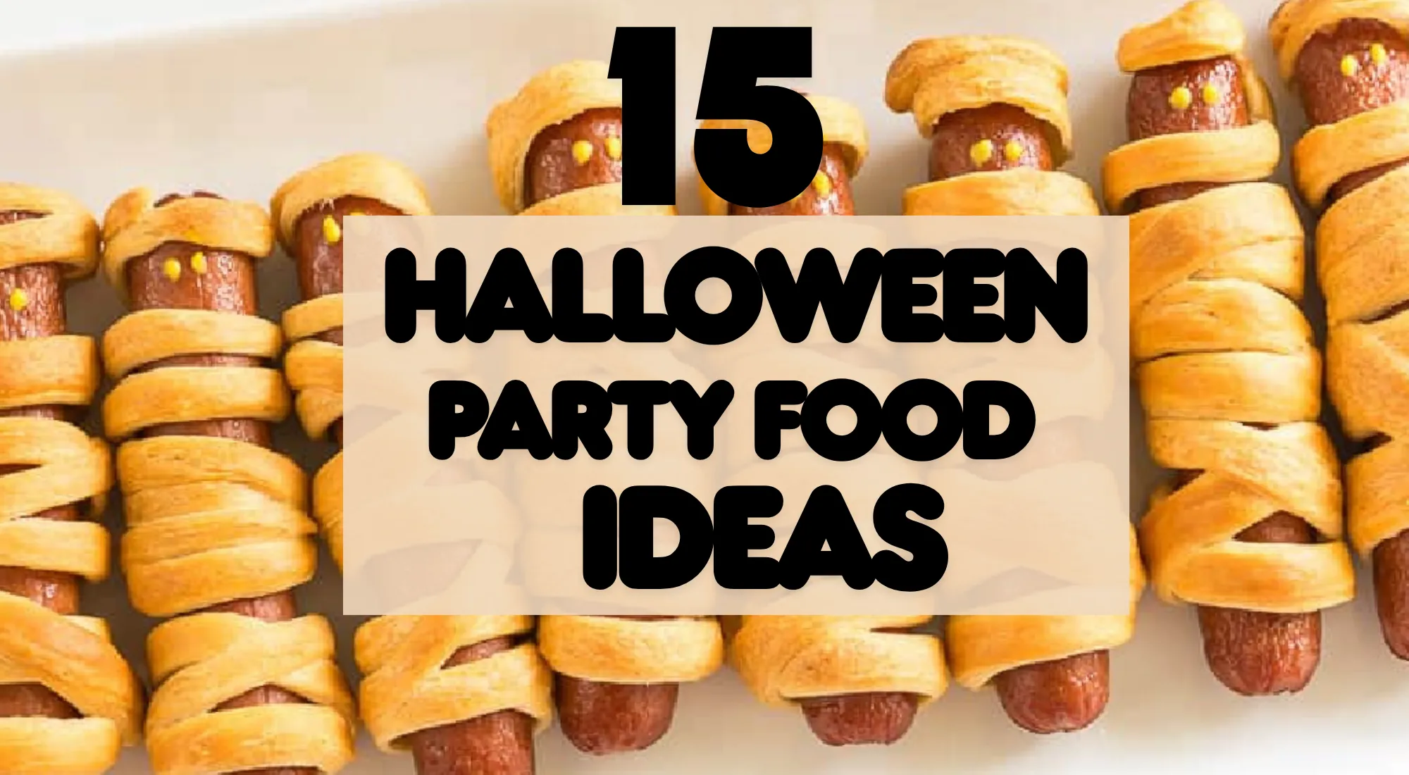 halloween party food appetizers