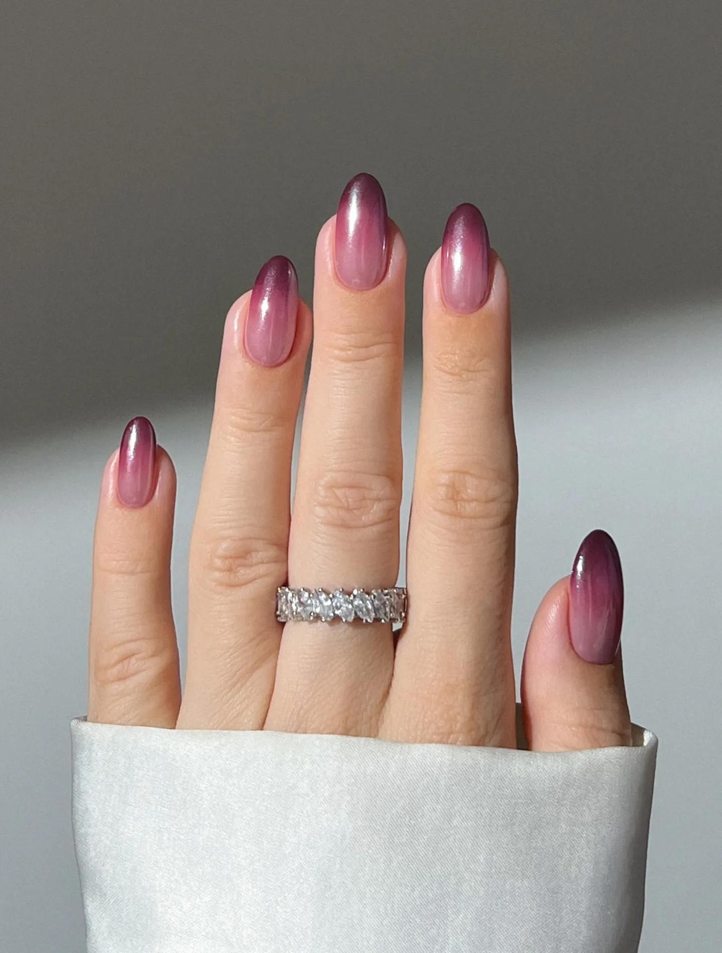 Maroon Aura Fall Nails